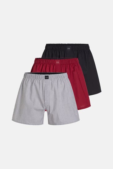 CK UNDERWEAR 3er-Pack Boxer Shorts mehrfarbig
