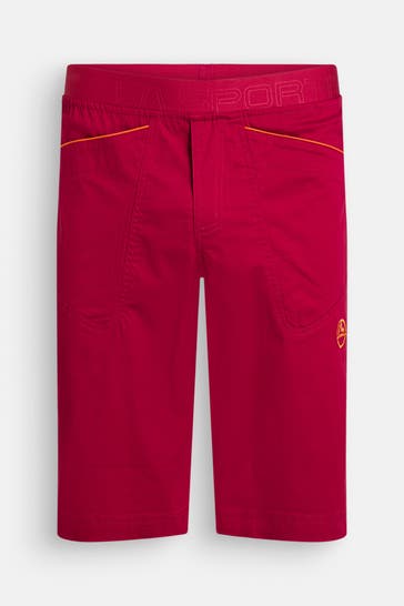 LA SPORTIVA Funktions-Shorts 'Flatanger' weinrot