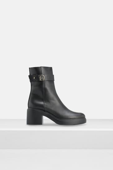 AIGNER Stiefeletten 'Nora' schwarz
