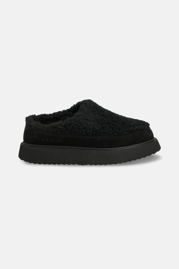 INUIKII Mules 'Curly Micro' schwarz