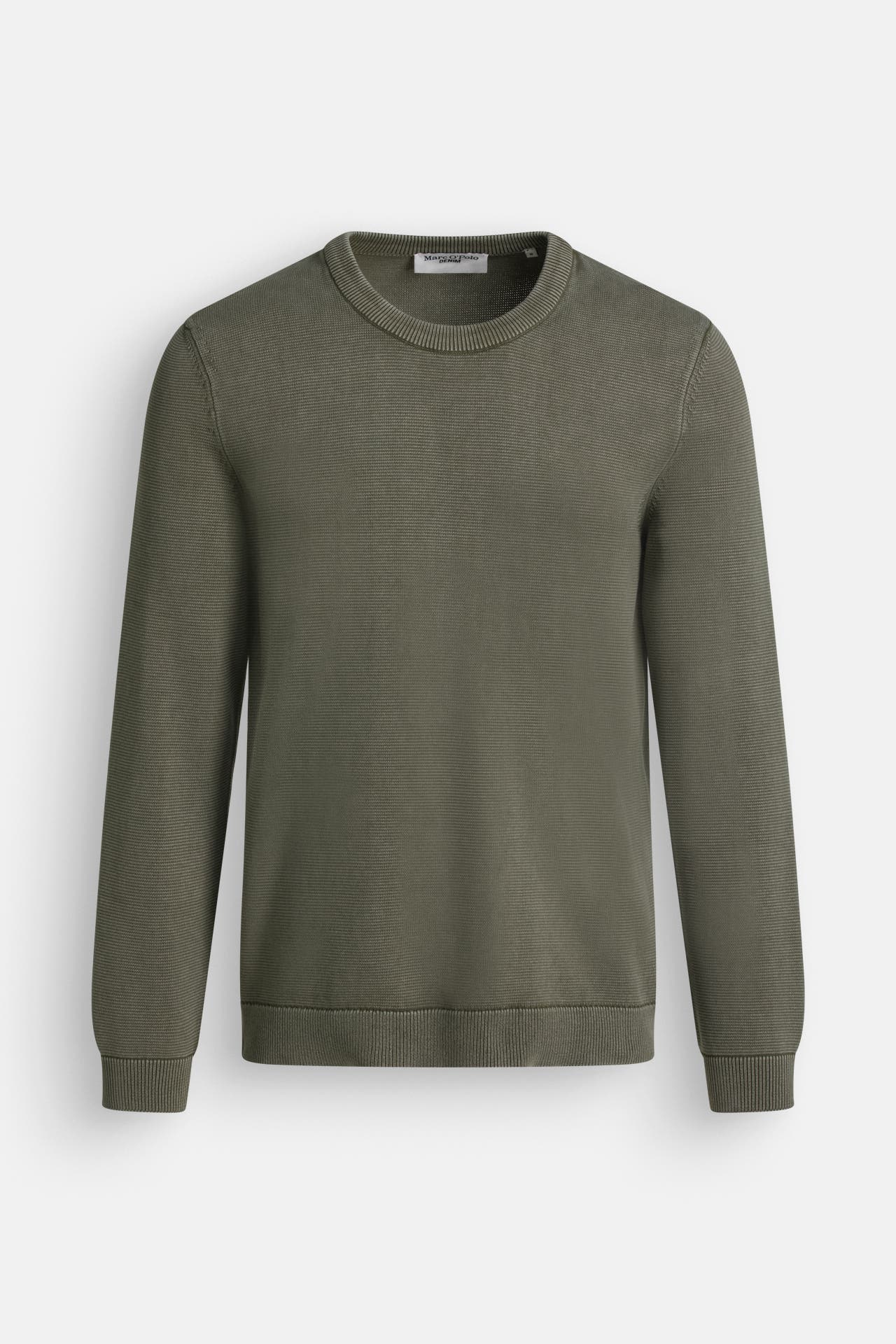 MARC O'POLO DENIM Strickpullover oliv, Bild 1