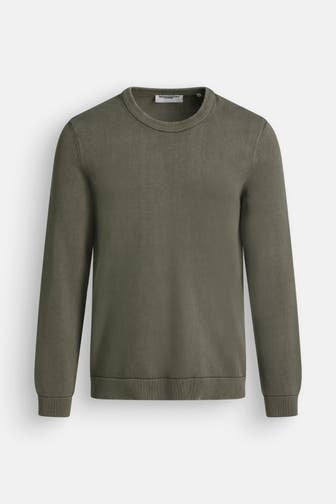 MARC O'POLO DENIM Strickpullover oliv