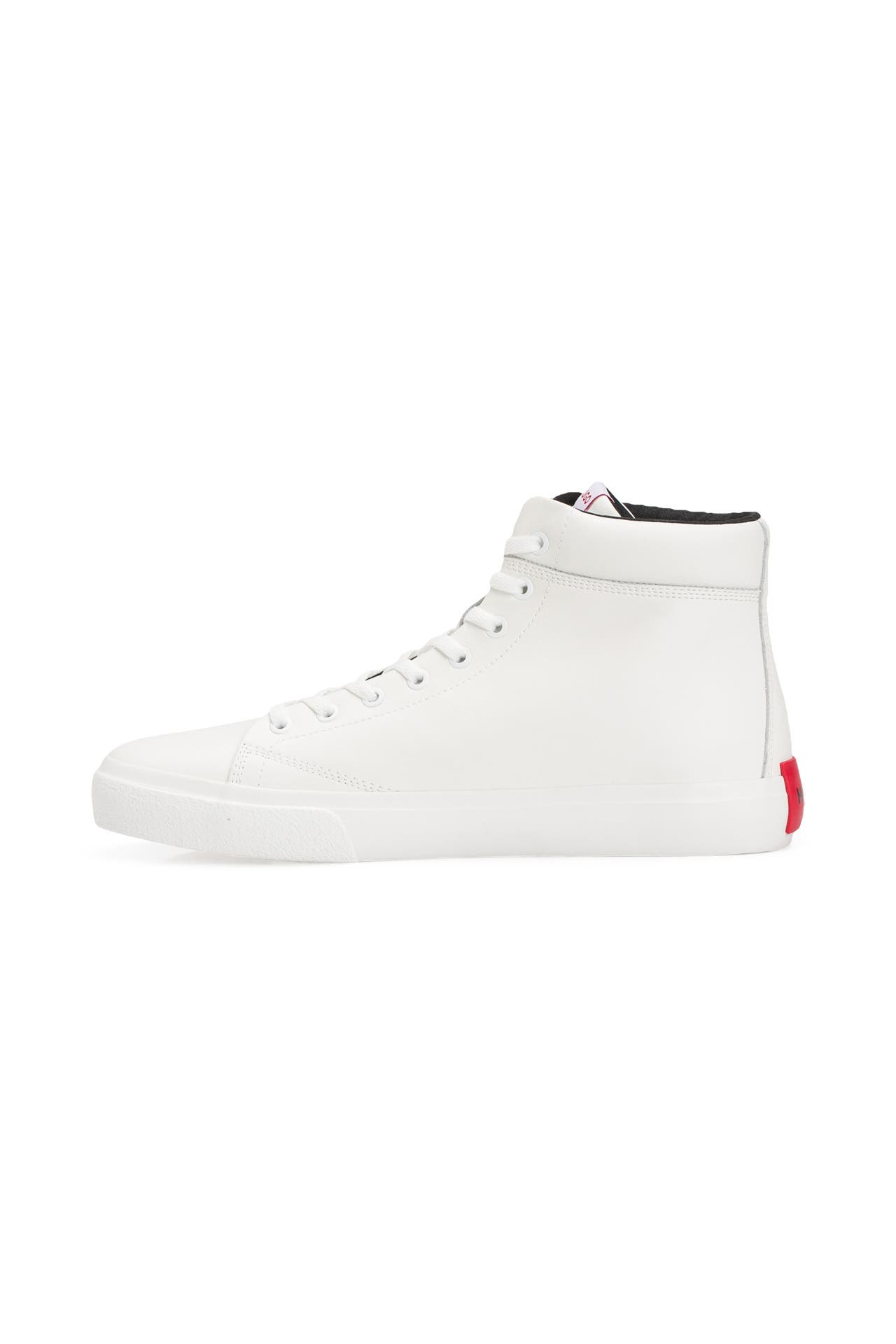 HUGO Morrie Tenn Sneaker, Halbschuh, Freizeitsneaker, Schnürschuh In Schmaler Form, Aus Pflegeleichtem Lederimitat Und Textil