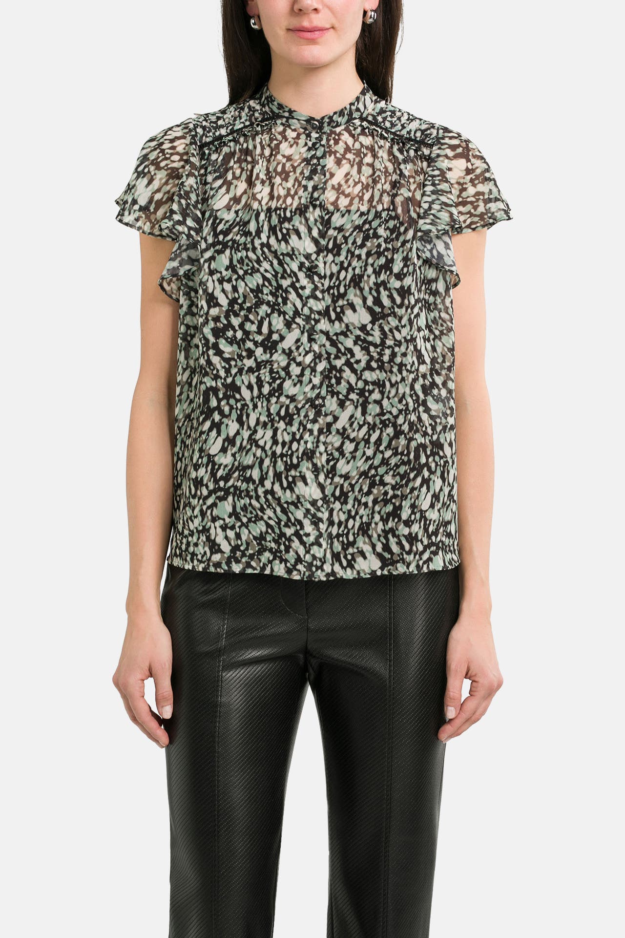 BOSS Blusenshirt gemustert, Bild 1