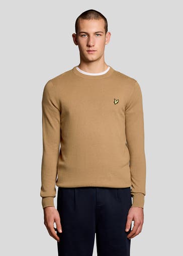 LYLE&SCOTT Strickpullover hellbraun