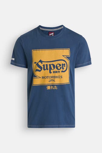 SUPERDRY T-Shirt graublau
