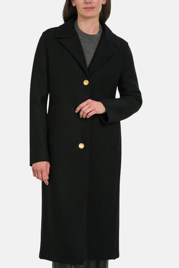 BLONDE NO. 8 Wollmantel 'Juliette' schwarz