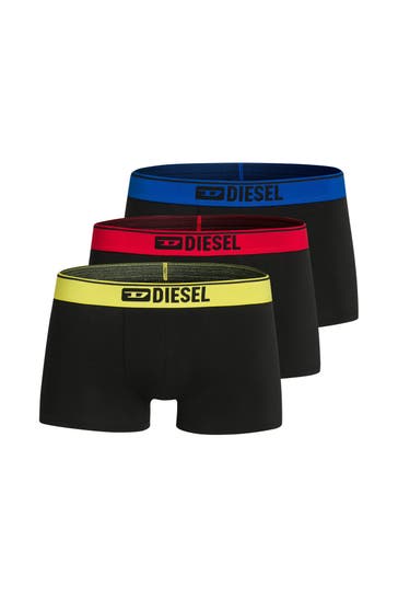 DIESEL 3er-Pack Boxer Trunks schwarz