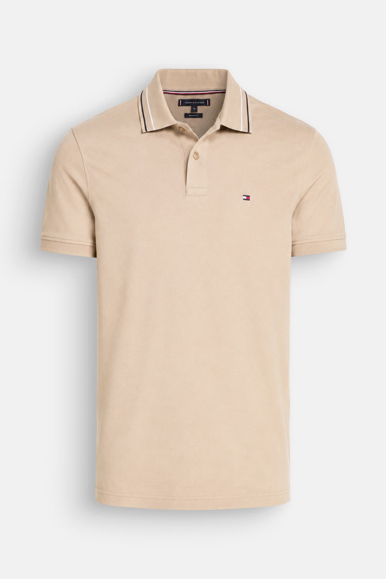 TOMMY HILFIGER Polo-Shirt beige, Bild 1