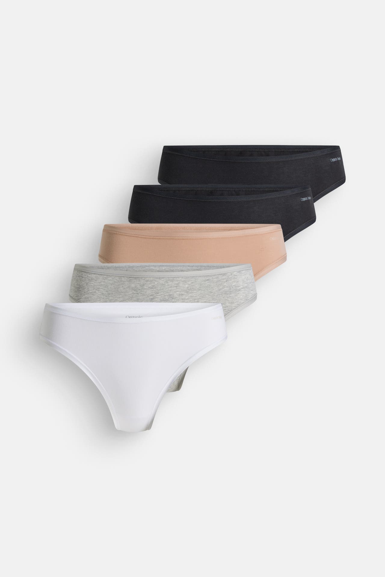 ORGANIC BASICS 5er-Pack Slips mehrfarbig, Bild 1