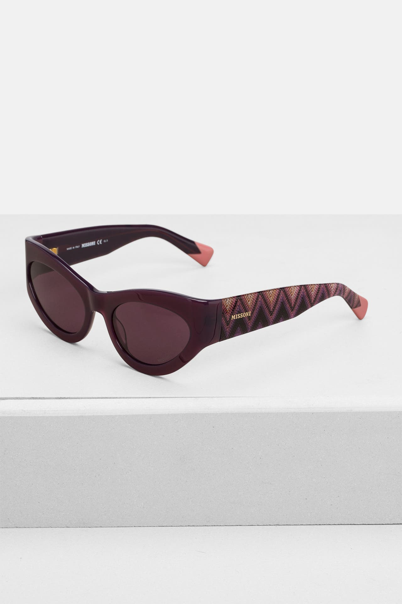 MISSONI Sonnenbrille lila gemustert, Bild 1