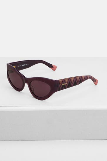 MISSONI Sonnenbrille lila gemustert