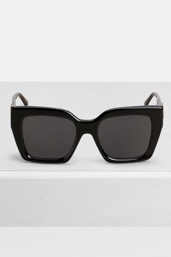 JIMMY CHOO Sonnenbrille schwarz