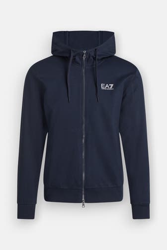 EA7 Sweatjacke nachtblau
