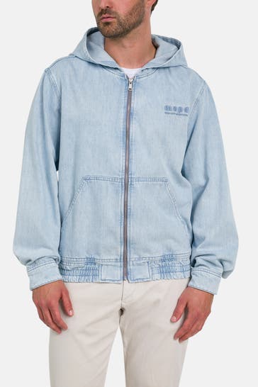 MARC O'POLO DENIM Jeansjacke hellblau