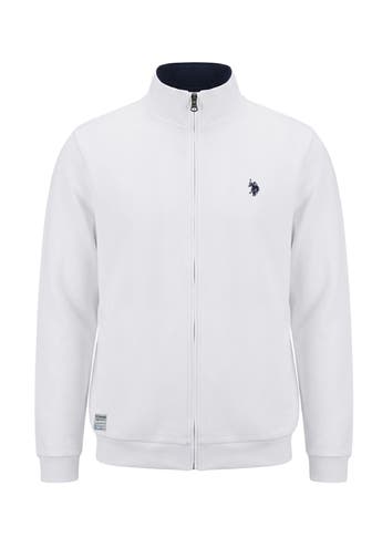 U.S. POLO ASSN. Sweatjacke weiß