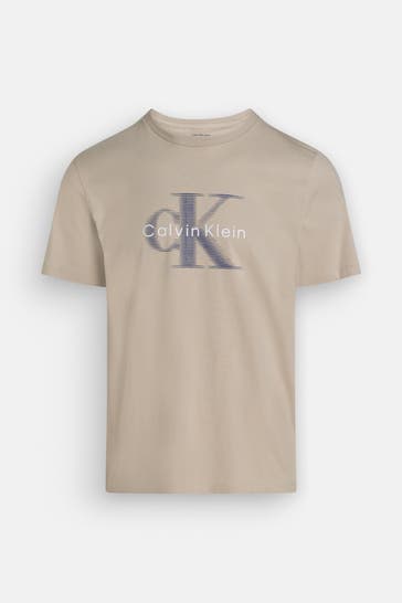 CALVIN KLEIN Beige T-Shirt