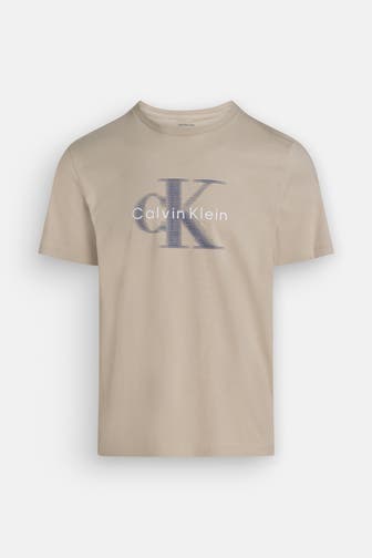 CALVIN KLEIN T-Shirt beige