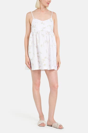 TOMMY HILFIGER Kleid weiß floral