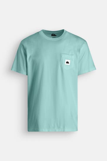 QUIKSILVER T-Shirt 'Salt Water' meergrün