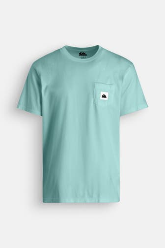 QUIKSILVER T-Shirt 'Salt Water' meergrün