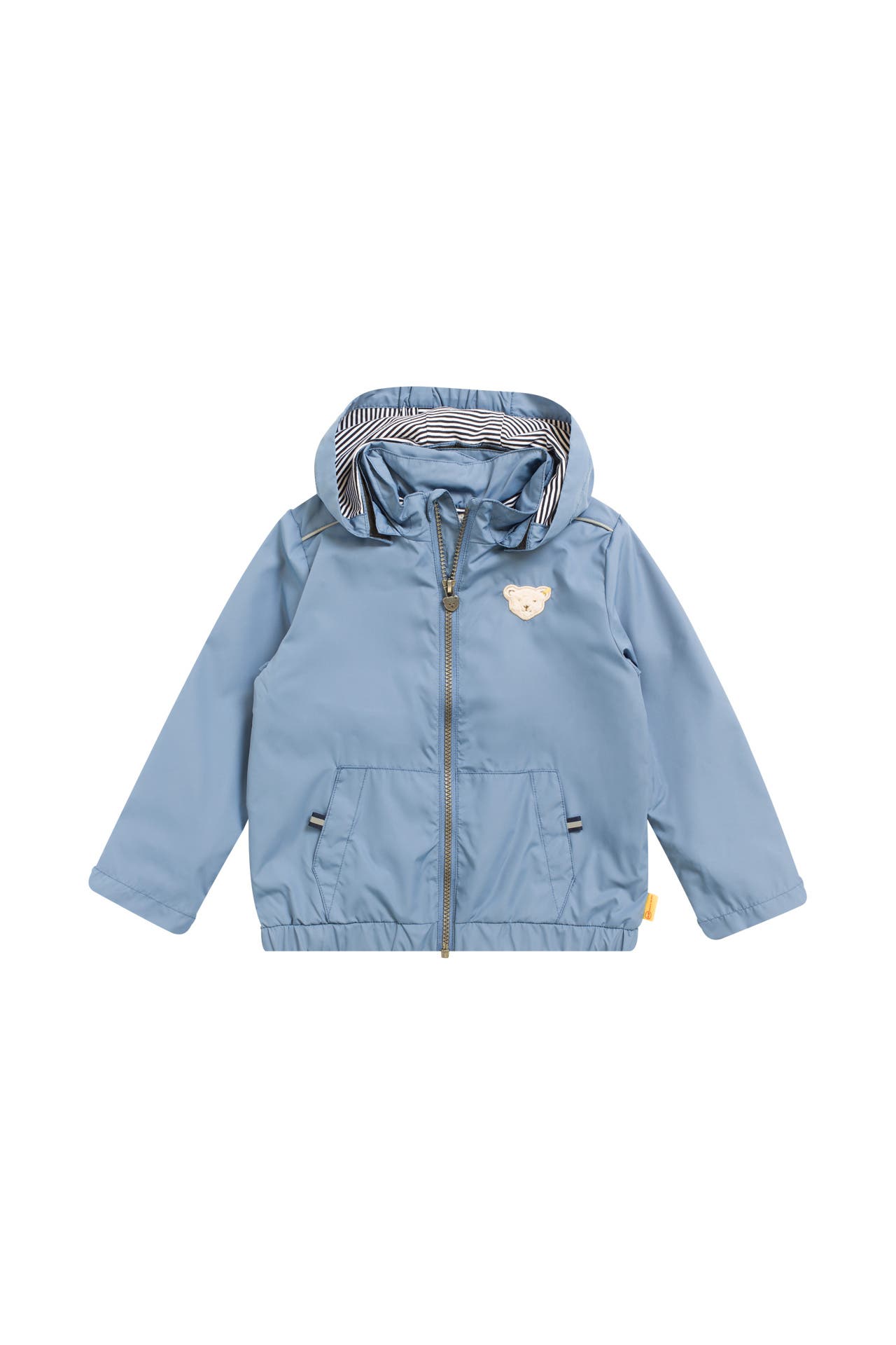 Steiff Giacca Impermeabile Bambina Con Orsetto – Raglan, 100% Cotone, Lavabile In Lavatrice A 30°C, Stile Funzionale