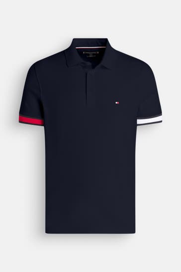 TOMMY HILFIGER Polo-Shirt nachtblau