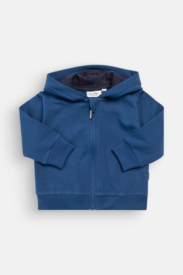 SANETTA Sweatjacke dunkelblau