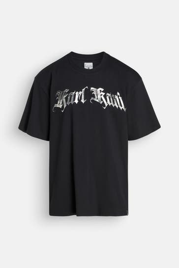 KARL KANI T-Shirt schwarz