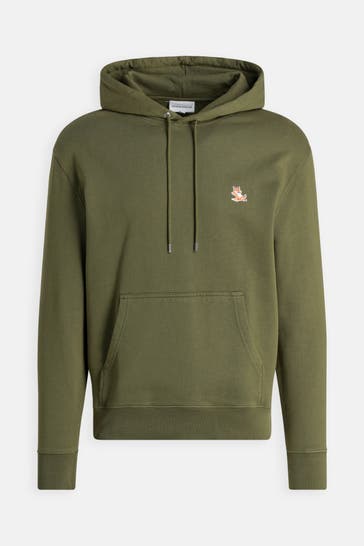 MAISON KITSUNÉ Hoodie dunkelgrün