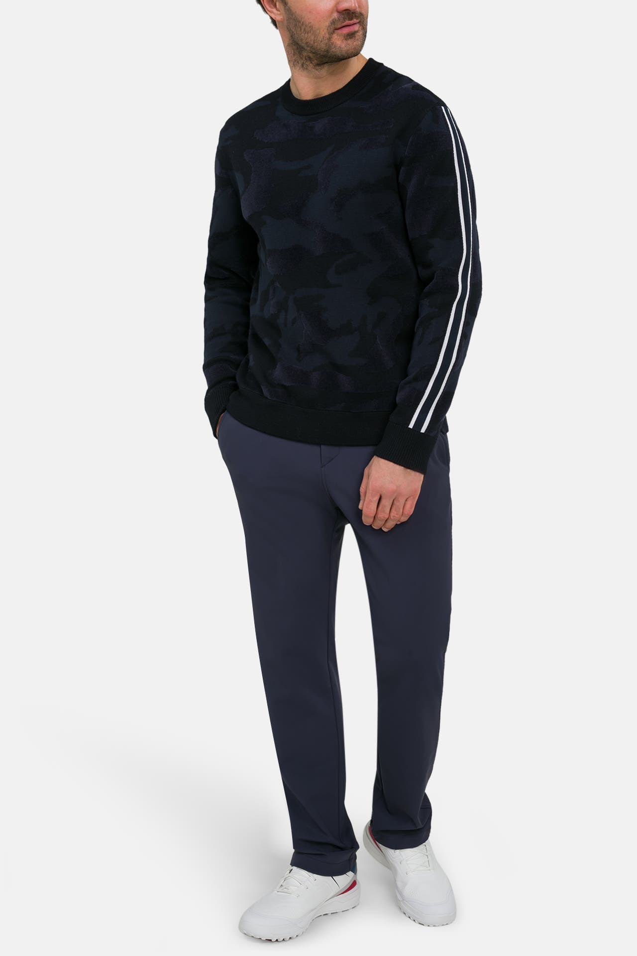 BOGNER Wollmix-Pullover 'Soren' nachtblau, Bild 1