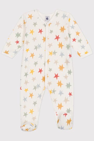 PETIT BATEAU Strampler gemustert