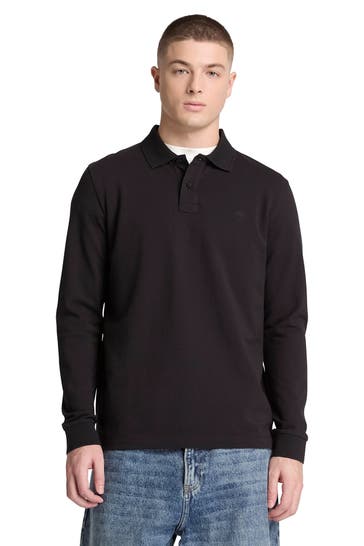 TIMBERLAND Polo-Shirt schwarz