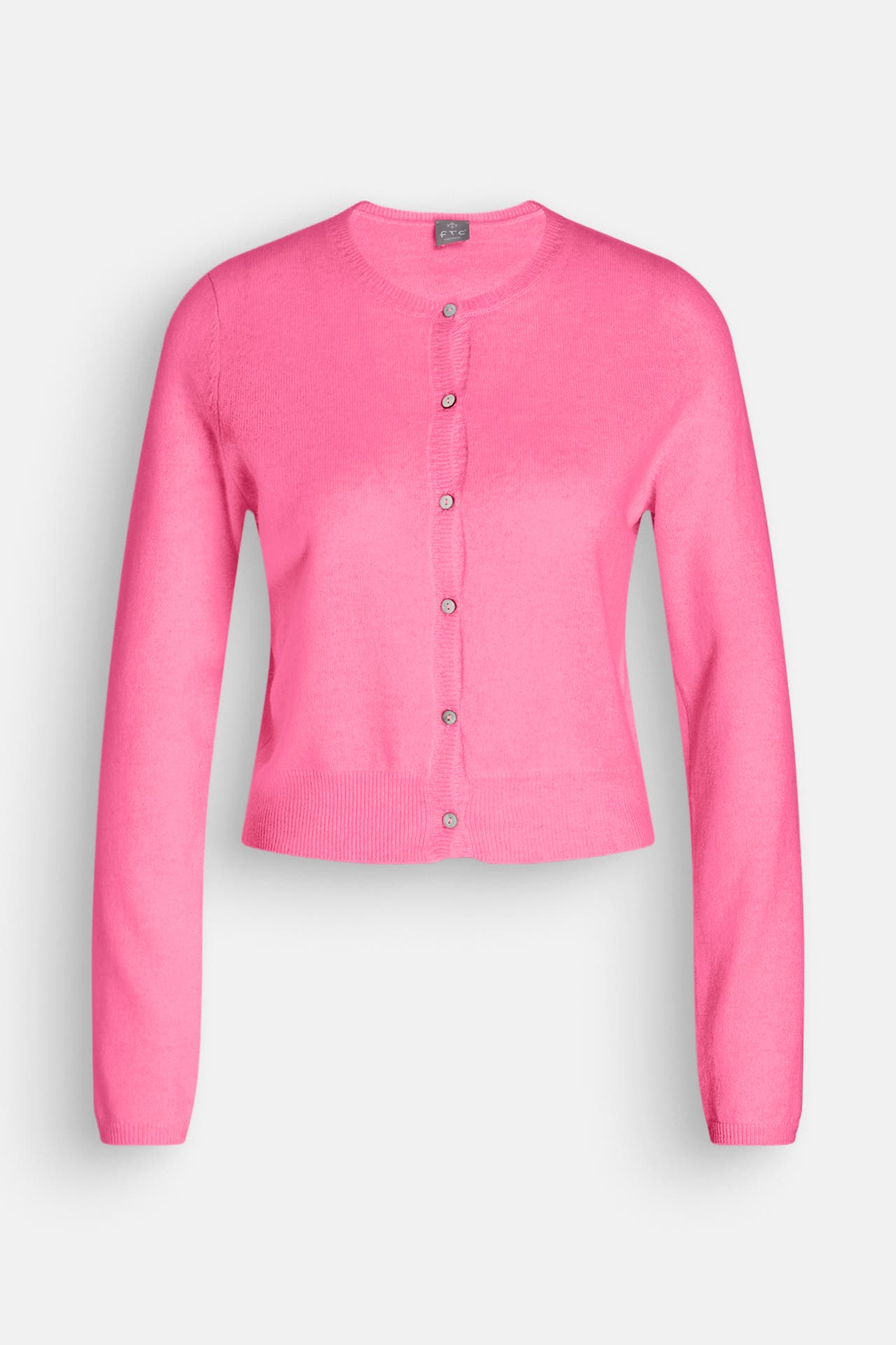 FTC Kaschmir-Strickjacke pink, Bild 1