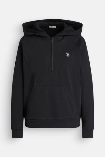 U.S. POLO ASSN. Hoodie 'Ellie' schwarz