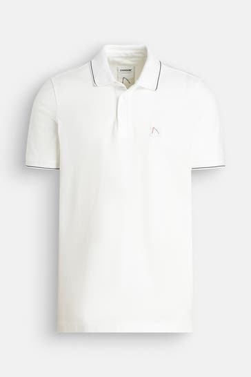 CHASIN' Polo-Shirt 'Jay' offwhite