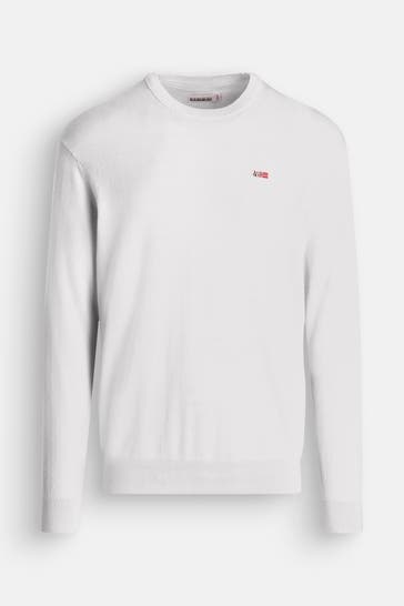 NAPAPIJRI Strickpullover weiß