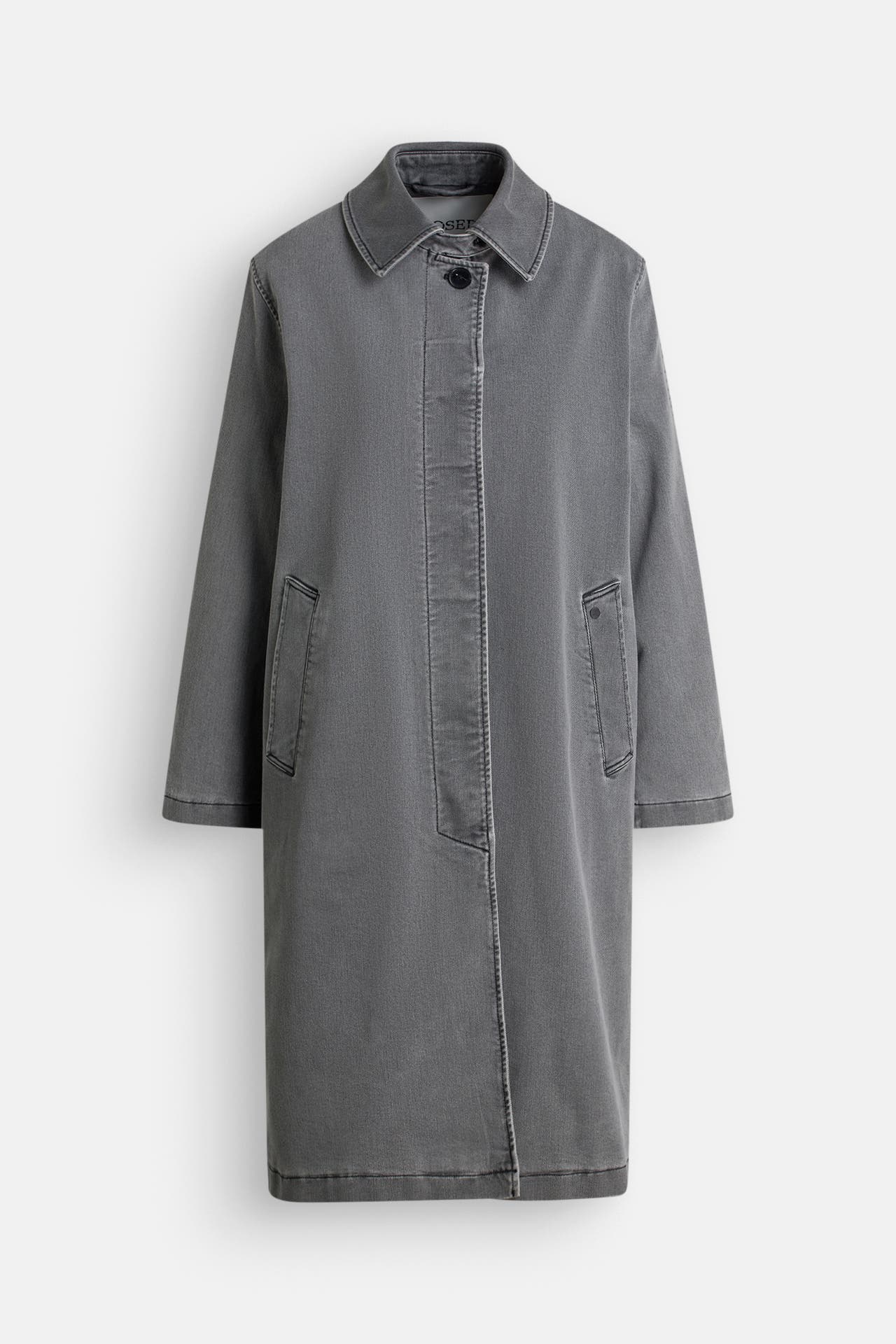 CLOSED Denim-Mantel grau, Bild 1