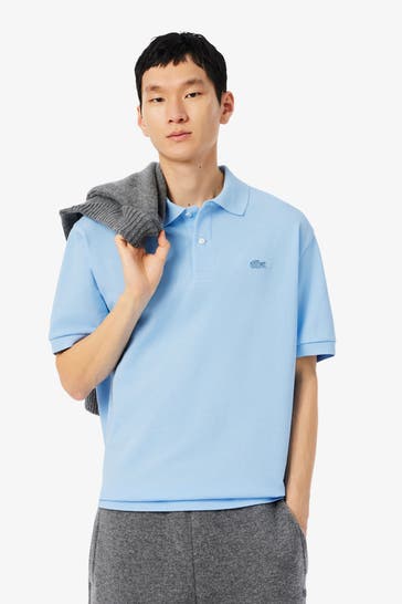 LACOSTE Polo-Shirt hellblau
