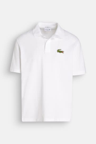 LACOSTE Polo-Shirt weiß