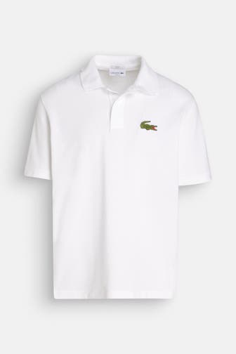 LACOSTE Polo-Shirt weiß