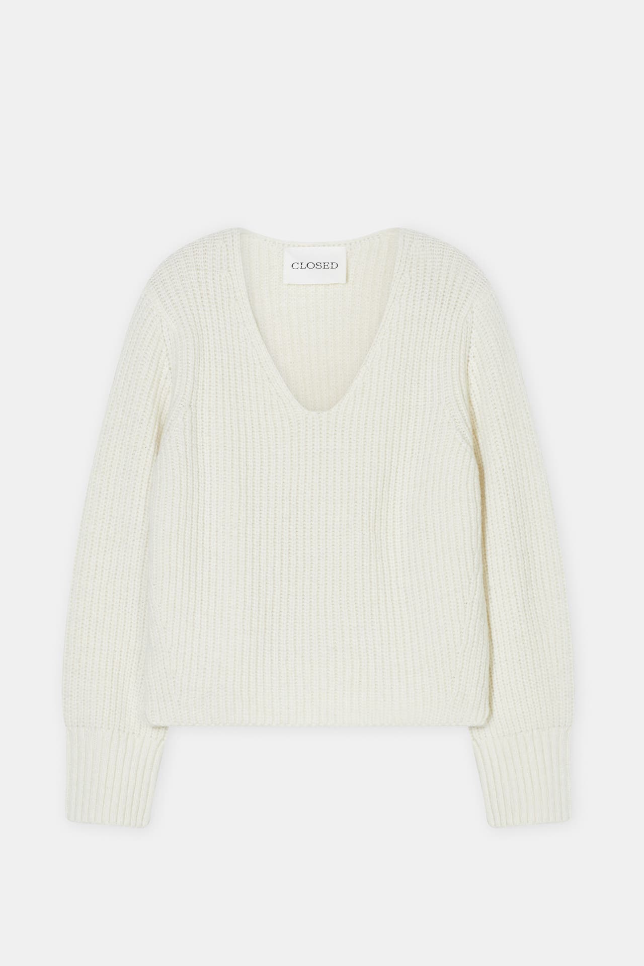 CLOSED Wollmix-Pullover ecru, Bild 1