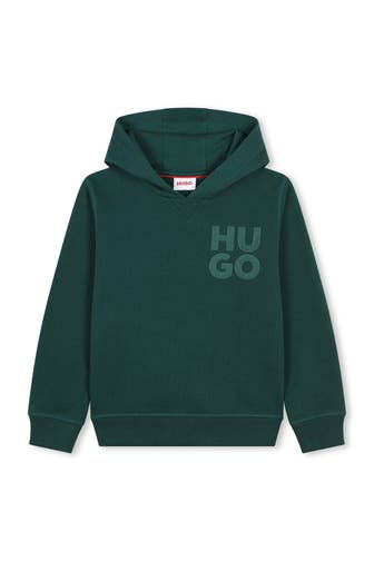 HUGO Hoodie waldgrün