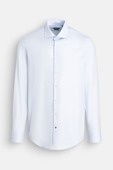 HECHTER Paris Casual-Hemd 'Shark' hellblau