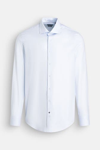 HECHTER Paris Casual-Hemd 'Shark' hellblau