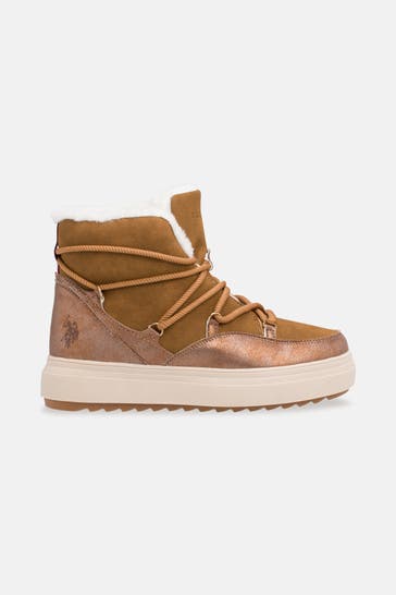 U.S. POLO ASSN. Winterstiefel 'Icy' camel