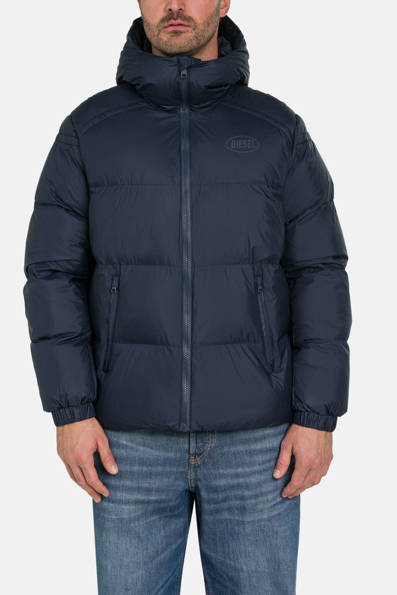 DIESEL Steppjacke dunkelblau, Bild 1
