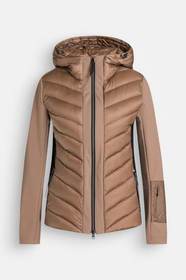 BOGNER FIRE + ICE Light-Daunenjacke 'Joana' hellbraun