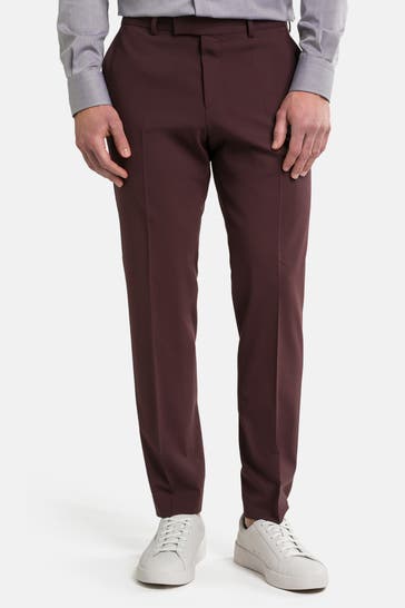 BOSS Business-Hose 'George' aubergine 