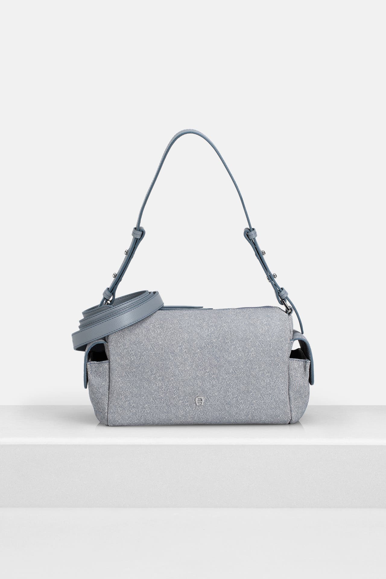 AIGNER Schultertasche graublau, Bild 1